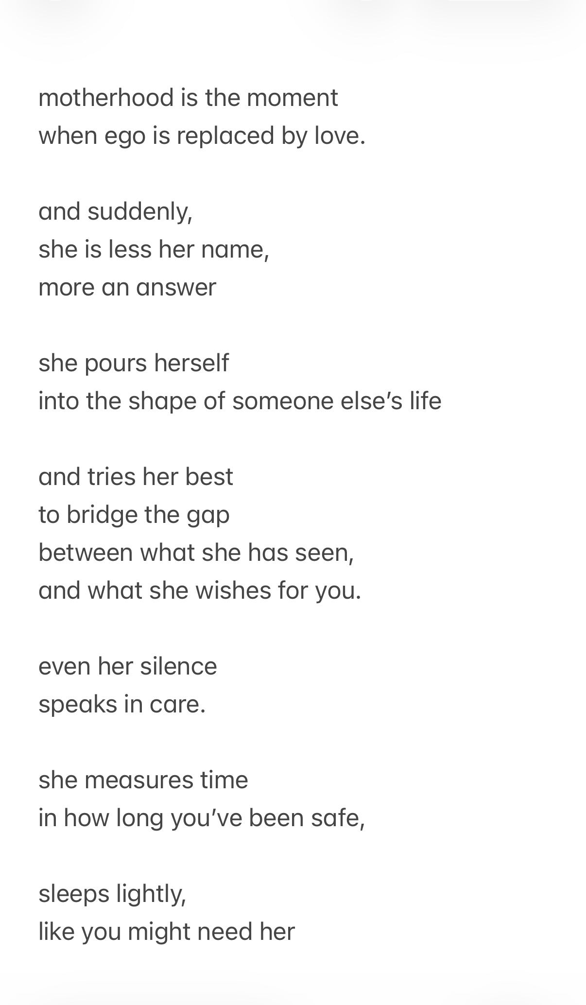 Mother’s Day Poem
