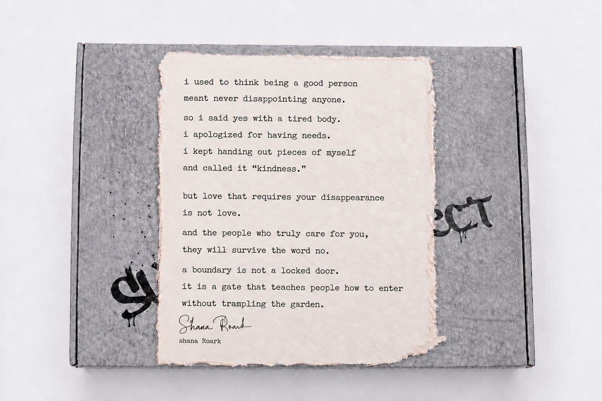 Poem: Being a People Pleaser