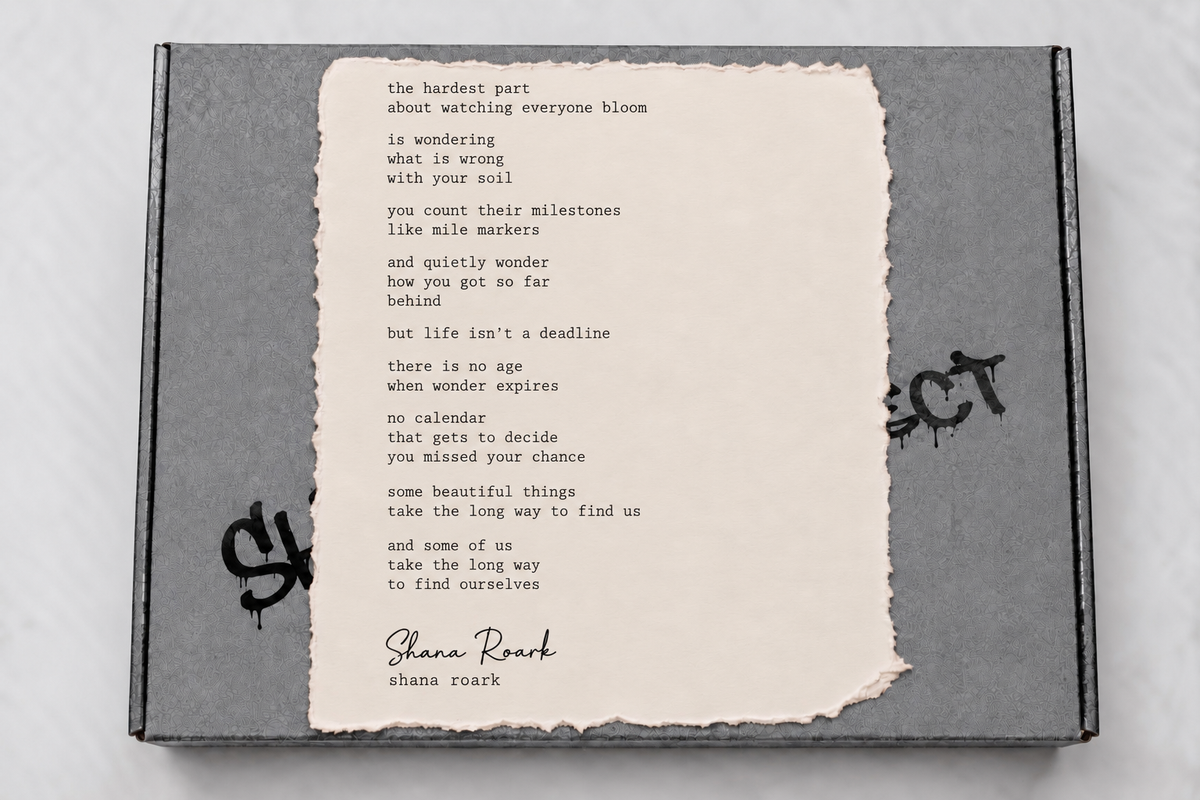Poem: life isn’t a deadline